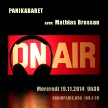 PaniKabaret avec Mathias Bressan ce 19 novembre